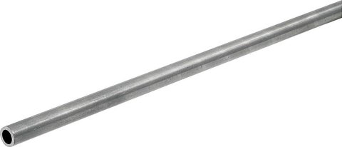 Steel Tubing - 1 in OD - 0.083 in Wall Thickness - 12 ft Long - Steel - Natural - Each