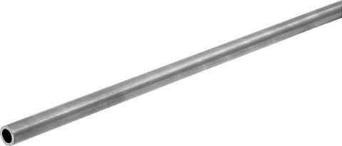 Steel Tubing - 1 in OD - 0.083 in Wall Thickness - 20 ft Long - Steel - Natural - Each
