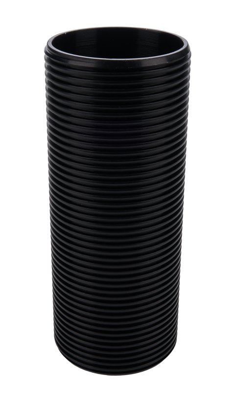 Coil-Over Sleeve - 2.5 in ID Spring - 2 in Shock Diameter - 5.75 in Length - Threaded - Aluminum - Black Anodized - Each