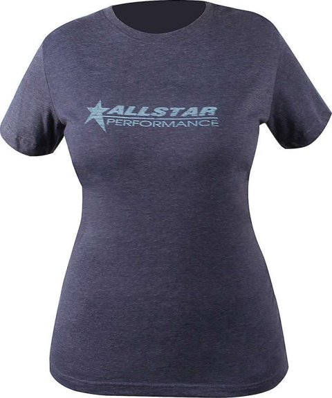 T-Shirt - Ladies Vintage - Allstar Logo - Navy Blue - X-Large - Each