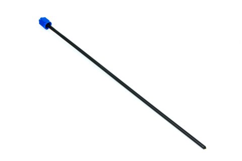 Fuel Cell Dipstick - 6 AN Cap - 16 in Long - Aluminum - Blue Anodized - Each
