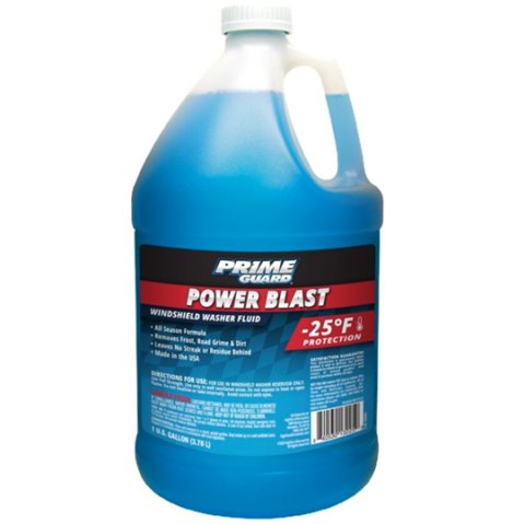 Windshield Washer Solvent - Prime Guard - Blue - 1 gal Jug - Each