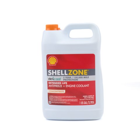Antifreeze / Coolant - ShellZone - Dexcool - Pre-Mixed - 1 gal Jug - Each