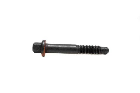 Rocker Arm Bolt - 8 mm x 1.25 Thread - 2.5 in Long - Steel - Black Oxide - GM LS-Series - Each