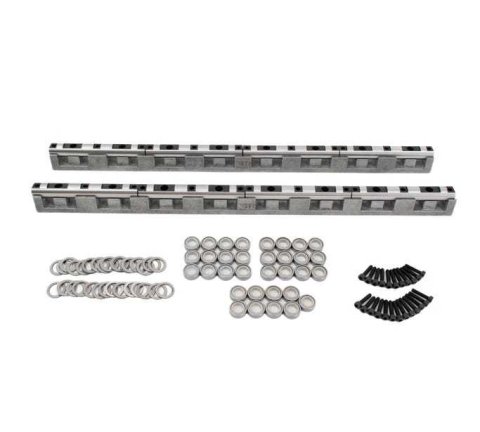 Rocker Arm Stand - V2 - Unassembled - Shims / Bearings Included - Steel - Natural - Brian Tooley Racing Rocker Arms - GM LS-Series - Kit