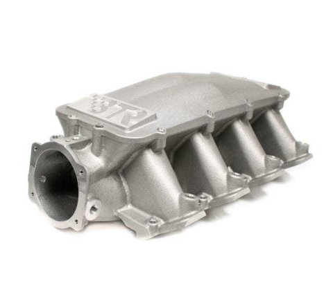 Intake Manifold - Equalizer 1 - 102 mm Throttle Body Flange - Multi Port - Cathedral Port - Aluminum - Natural - Small Block Chevy - Kit