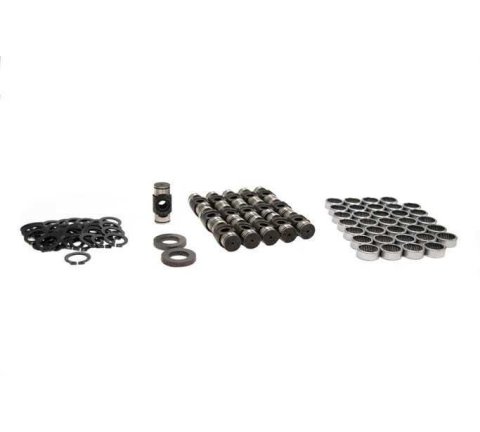 Rocker Arm Axle Assembly - Shaft / Bearings / Clips / Washers Included - Steel - Brian Tooley Racing Rocker Arms - GM LS-Series - Kit