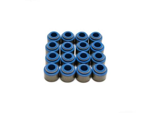 Valve Stem Seal - 0.342 in Valve Stem - 0.552 in Valve Guide OD - Viton - Set of 16