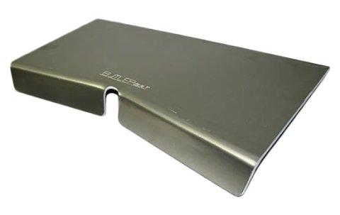 Seat Mount - Rear - Weld-On - 70 Degree - 1/8 in Thick - Aluminum - Natural - Butler Built Seats - Each