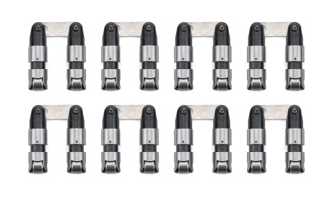 Lifter - Severe-Duty Cutaway - Mechanical Roller - 0.874 in OD - Link Bar - Small Block Chevy - Set of 16