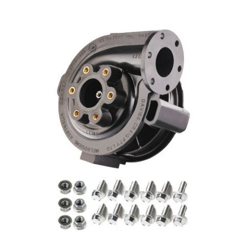 Water Pump - EWP80 - Electric - Remote Mount - 23.8 GPM - Aluminum - Black Anodized - Universal - Each
