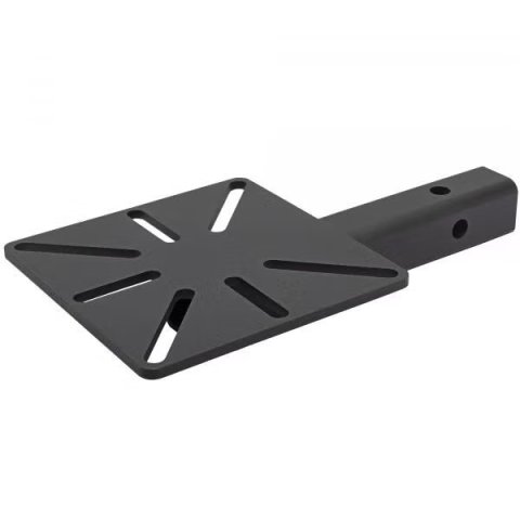 Hitch Receiver Mount - Yost - Bench Mount - Pin-On - 2 in Receiver - Steel - Black Powder Coat - Each