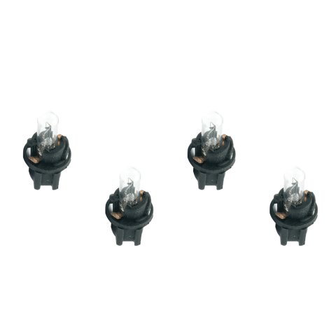 Bulb and Socket - Twist In Socket - Equus Instrument Gauges - Set of 4