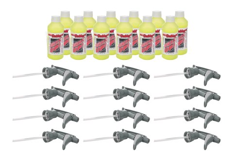Wheelie Bar Marker - Wheels Up Pro Spray - Yellow - 7 oz Spray Bottle - Set of 12
