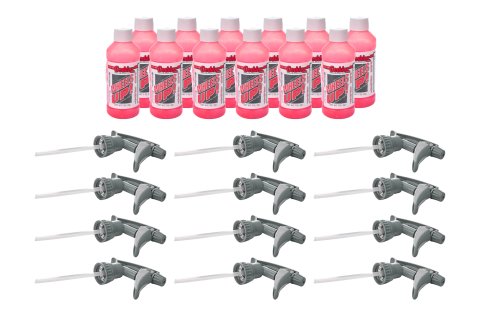 Wheelie Bar Marker - Wheels Up Pro Spray - Pink - 7 oz Spray Bottle - Set of 12
