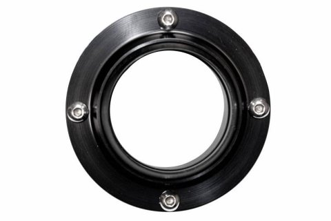 Steering Column Bracket - 2 in Diameter Tube - Swivel - Aluminum - Black Anodized - Ididit Steering Columns - Each
