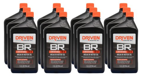 Motor Oil - BR Break-In - High Zinc - 15W50 - Conventional - 1 qt Bottle - Set of 12