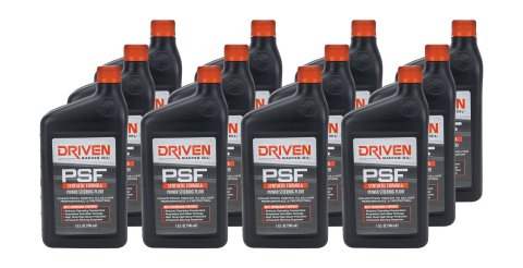 Power Steering Fluid - Synthetic - 1 qt Bottle - Set of 12
