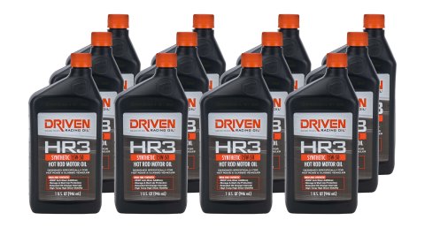 Motor Oil - HR3 - 15W50 - Synthetic - 1 qt Bottle - Set of 12