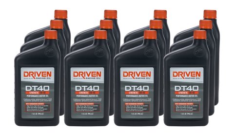 Motor Oil - DT40 - 5W40 - Synthetic - 1 qt Bottle - Set of 12