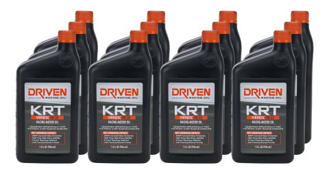 Motor Oil - KRT 4-Stroke Kart - 0W20 - Synthetic - 1 qt Bottle - Set of 12