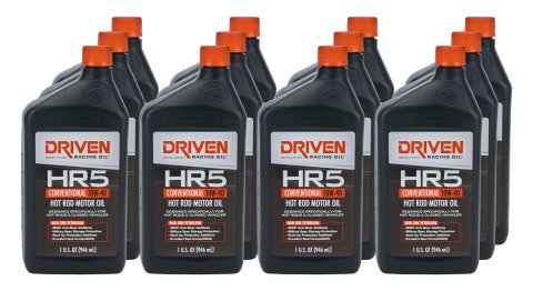 Motor Oil - HR5 - 10W40 - Conventional - 1 qt Bottle - Set of 12