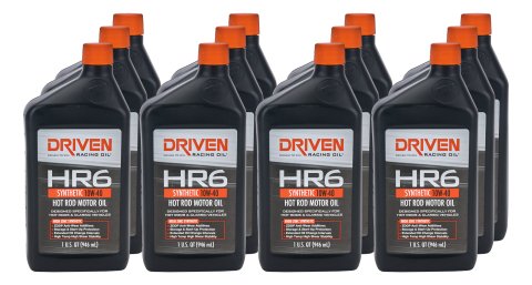 Motor Oil - HR6 - 10W40 - Synthetic - 1 qt Bottle - Set of 12