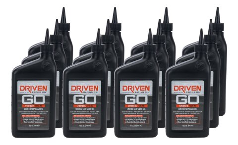 Gear Oil - Limited Slip - 75W90 - Limited Slip Additive - Synthetic - 1 qt Bottle - Set of 12