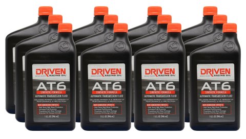 Transmission Fluid - AT6 - Automatic - Synthetic - 1 qt Bottle - Set of 12