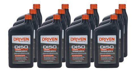 Motor Oil - DI50 - 15W50 - Synthetic - 1 qt Bottle - Set of 12