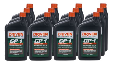 Motor Oil - GP-1 - 15W40 - Semi-Synthetic - 1 qt Bottle - Set of 12