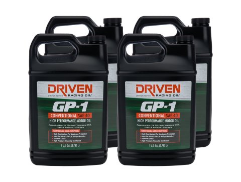 Motor Oil - GP-1 - High Performance - 40W - Conventional - 1 gal Jug - Set of 4