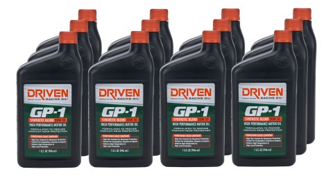 Motor Oil - GP-1 - 20W50 - Semi-Synthetic - 1 qt Bottle - Set of 12
