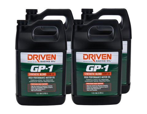 Motor Oil - GP-1 - 20W50 - Semi-Synthetic - 1 gal Jug - Set of 4