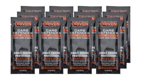 Fuel Additive - Carb Defender - System Cleaner - Stabilizer - Corrosion Inhibitor - 1 oz Packet - Gas - Set of 12