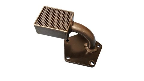 Oil Pump Pickup - Bolt-On - Kevko 8 qt Pan - Steel - Natural - Small Block Mopar - Each