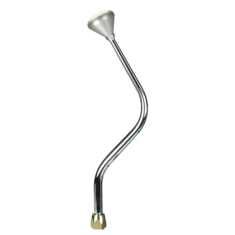 Shifter - Electronic Sport - Automatic - Floor Mount - 16 in Stick - Brushed Mushroom Knob - Bench Bend - 4L80 - Kit