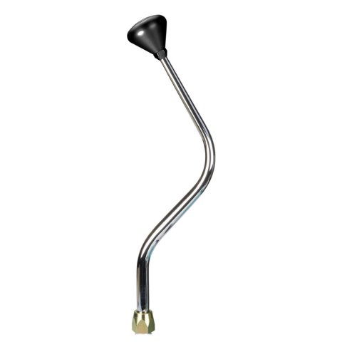 Shifter - Electronic Sport - Automatic - Floor Mount - 16 in Stick - Black Mushroom Knob - Bench Bend - 4L80 - Kit