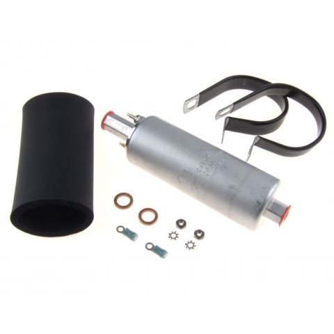 Fuel Pump - GSL - Electric - In-Line - 350 lph - 10 mm x 1.00 Female Inlet - 10 mm x 1.00 Female Outlet - Gas - Each