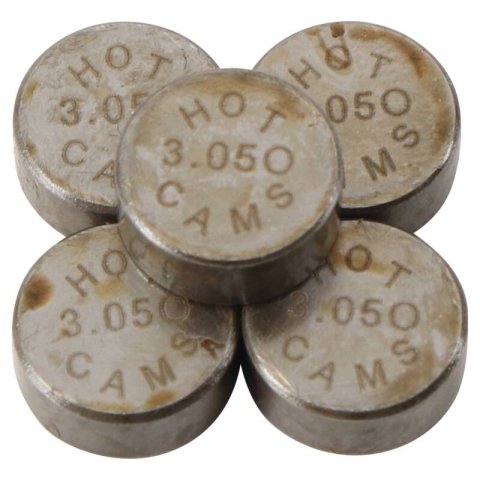 Hot Cams 07-16 CRF 150 R/2016 CRF 150 RB Big Wheel 3.050mm Shim Kit - 5 Pack