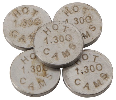 Hot Cams 04-08 400 DVX/02-16 CRF 450 R 1.300mm Shim Kit - 5 Pack
