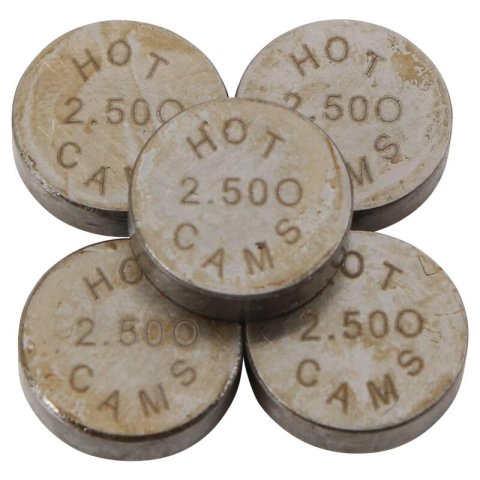 Hot Cams 14-16 YZ 250 F 2.500mm Thickness Shim Kit - 5 Pack