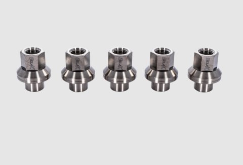 Belak 7075 Billet Aluminum Shank Style Lug Nut 1/2x20 - 4 Pack
