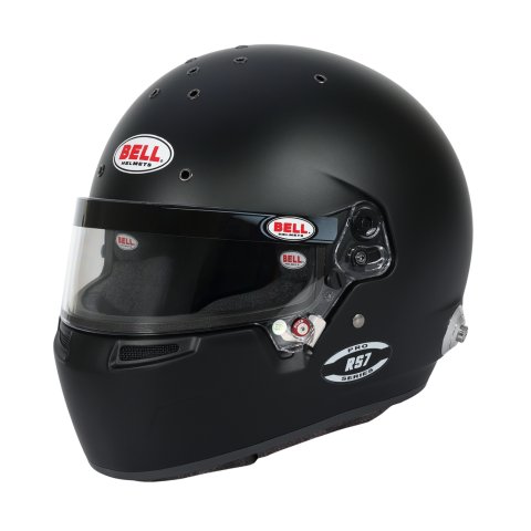 Bell Helmet Rs7 Matte Black (Hans) 61+(7 5/8 +) Fia8859-2024/Sa2025