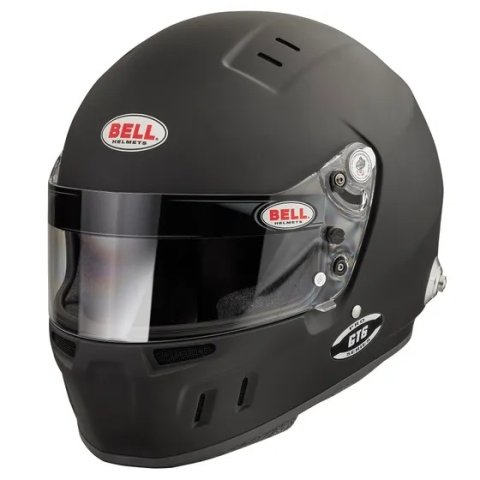Bell Helmet Gt6 Matte Black (Hans) 61+(7 5/8 +) Fia8859-2024/Sa2025