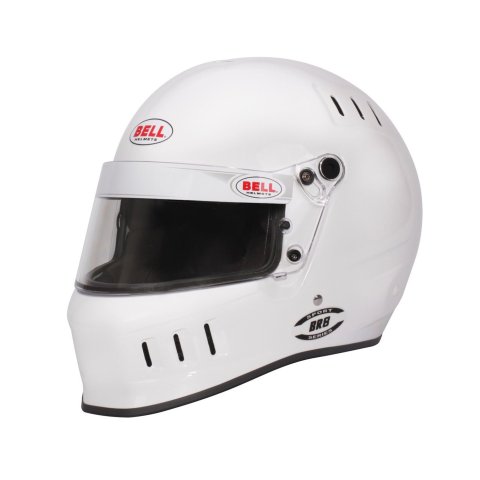 Bell Helmet Br8 White Lrg(60-61) Sa2025