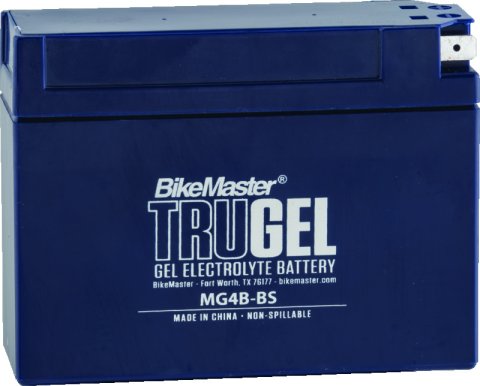 BikeMaster TruGel Battery - MG4B-BS