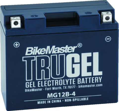 BikeMaster TruGel Battery - MG12B-4