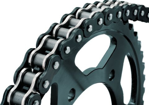 BikeMaster 530x120 BMXR X-Ring Chain - Black/Chrome