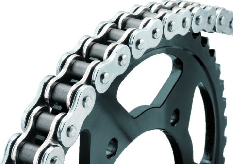 BikeMaster 520x120 BMZR Z-Ring Chain - Chrome/Chrome